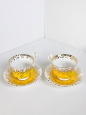 Vintage Gold Yellow White