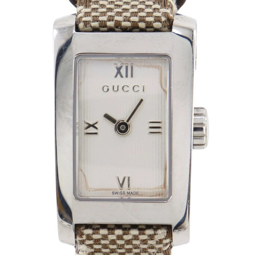 Gucci 8600l stainless steel - gg,