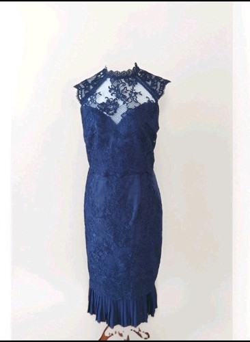 Lipsy vip navy blue lace - vip,