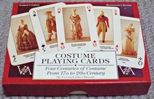 Victoria and Albert Museum Antique Costumes Double Pack Pictorial Playing Cards