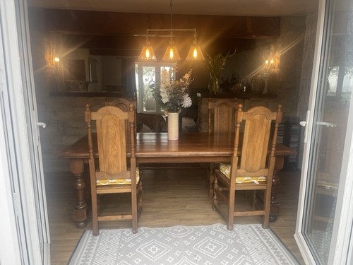 Antique dining table - antique, and