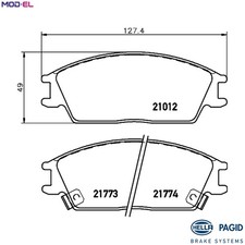 BRAKE PAD SET DISC BRAKE 8DB