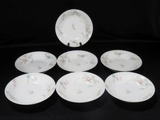 7 Haviland Limoges Pink/Blue