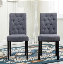Set of 2 Lined Fabric Dining