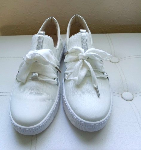 Gabor women white - white, leather