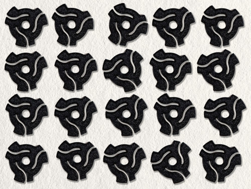 Vinyl record centre adaptors - centre,