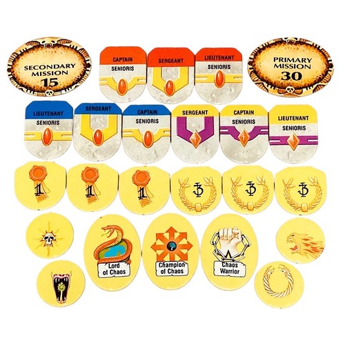 Space crusade counters tokens - counters,