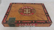 Vintage Albino Cigars Wooden