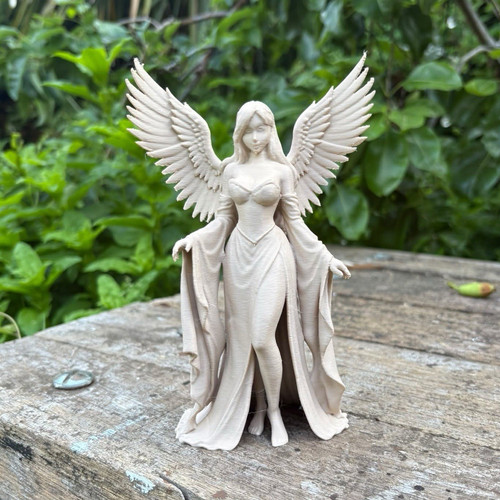 Goddess angel figurine - angel,