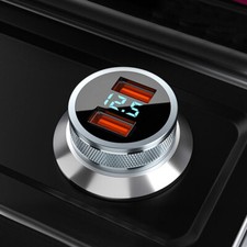 1x Dual USB Car Charger Quick