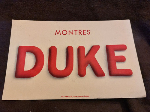 Duke watches belfort - duke,