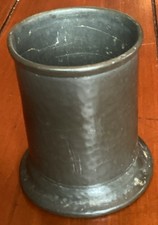 Antique Pewter Pot Victorian