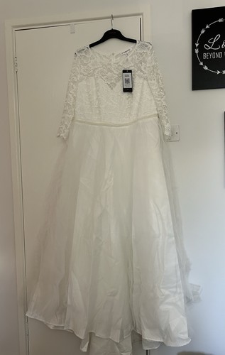 Ivory plus size wedding dress - plus,