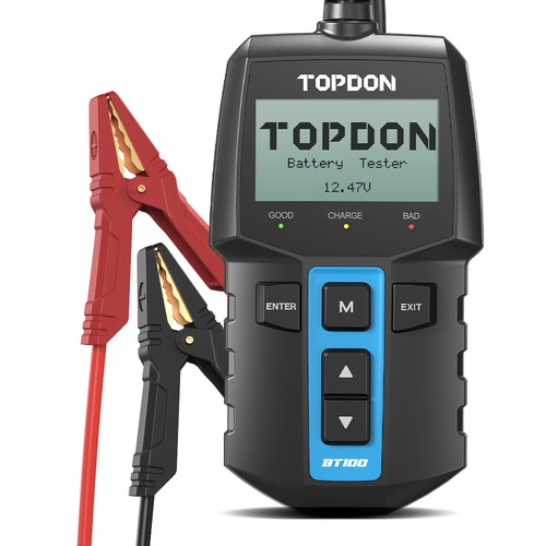 Topdon 12v car battery tester - car,