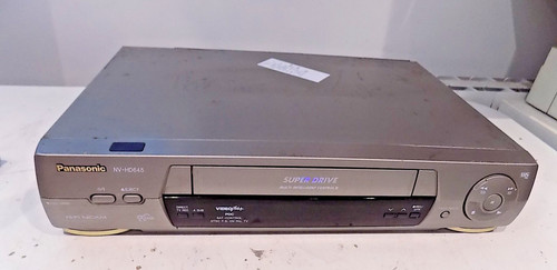 Panasonic hd645b vhs vcr - panasonic,