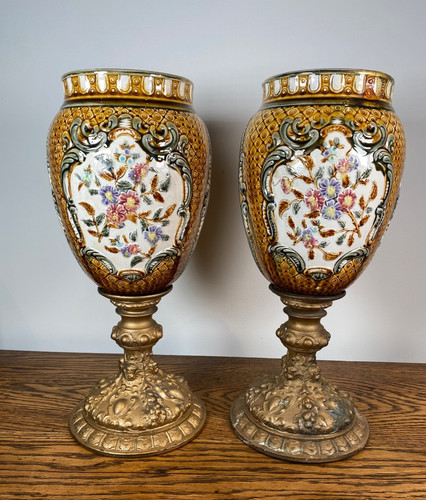 Pair substantial antique - pair,