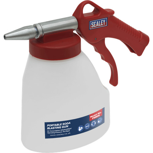 Sealey portable soda blasting - portable,