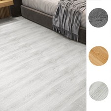 Floor Planks Tiles Self Adhesive Wood Effect Vinyl Flooring Kitchen Bathroom 5m²