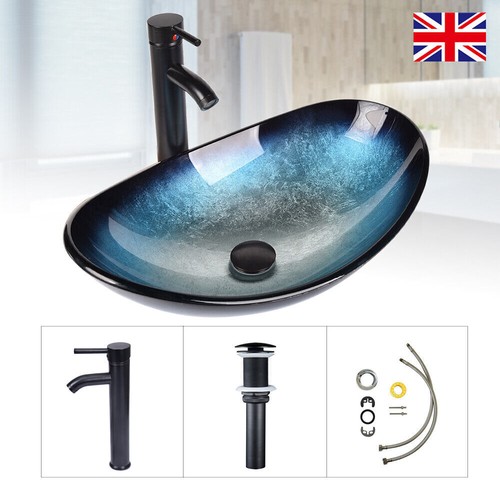 Tempered glass basin sink - glass,