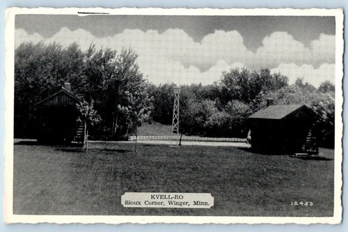 Winger minnesota postcard - minnesota,