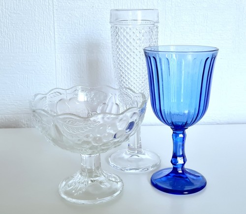 Vintage glassware lot - vintage,