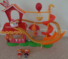 Lalaloopsy Mini Dolls Playset Silly Funhouse Playset 2 x dolls