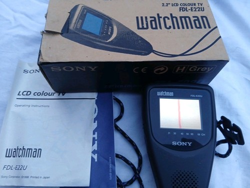 Sony watchman fdl - sony, fdl-e22u