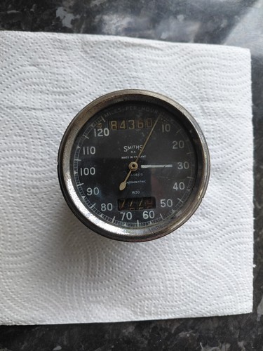 Smiths speedo 120mph 608 - speedo,