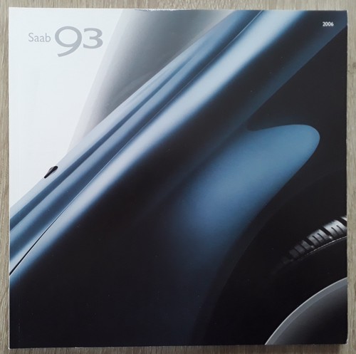 Saab range brochure - 2006,