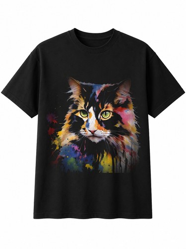Watercolour norwegian forest - watercolour,
