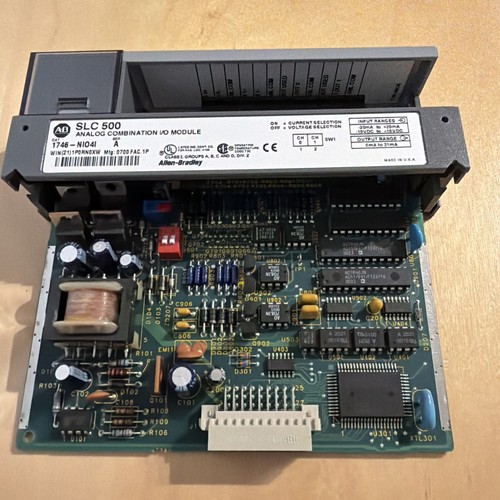Allen bradley slc500 1746 - bradley, 1746-nio4
