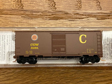 Micro Trains N-Gauge ~ Chicago & Great Western Rail Road 40' Box Car.