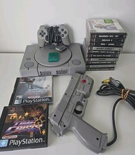 Sony SCPH-9002 PlayStation - Grey Namco Gun Bundle Games 