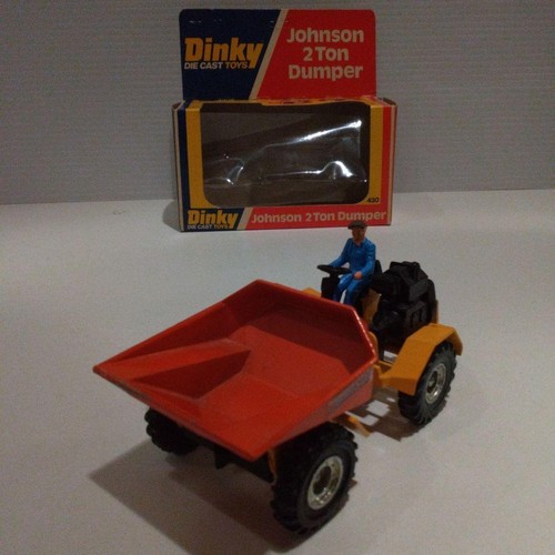 Dinky johnson 2ton dumper 43 - dinky, 1/43