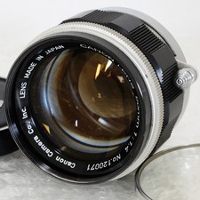 Near MINT Canon 50mm f/1.4 L39 LTM Leica Screw Mount Lens with Hood from Japan