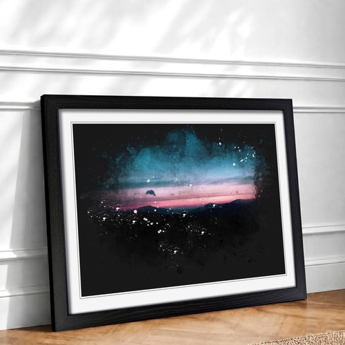 The lake district - framed, wall