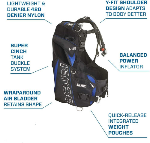 Scubapro glide bcd balanced - scubapro,