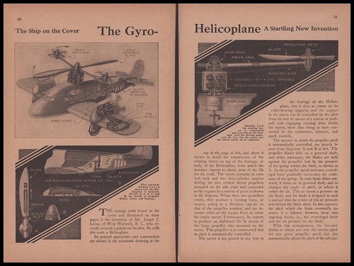 The gyro helicoplane 1933 - “the, gyro-helicoplane~1933