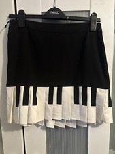 Moschino piano skirt 