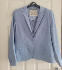 Women's JACK WILLS  jacket blazer black color size  UK 12 New