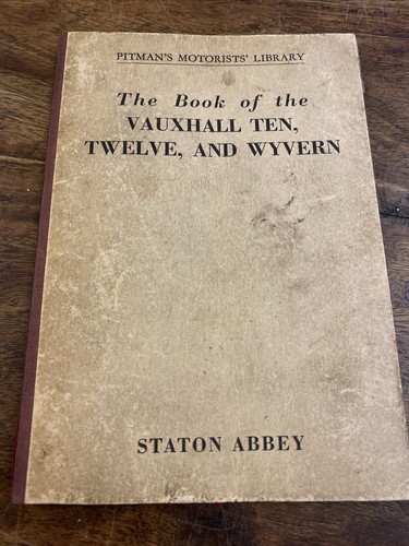 The book vauxhall ten - the, of