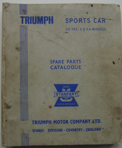 Triumph tr2 tr3 tr3a original - triumph,