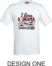 KDRAMA LOVERS 7 DIFFERENT DESIGNS TO CHOSE FULL COLOR FUNNY SUBLIMATION T SHIRT