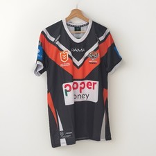 Wests Tigers 2025  NRL Home Jersey Shirt Medium NWT