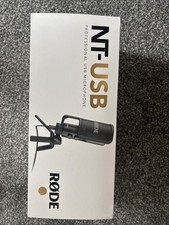 RØDE NT-USB Versatile Studio-quality Condenser USB Microphone Pop Filter Tripod