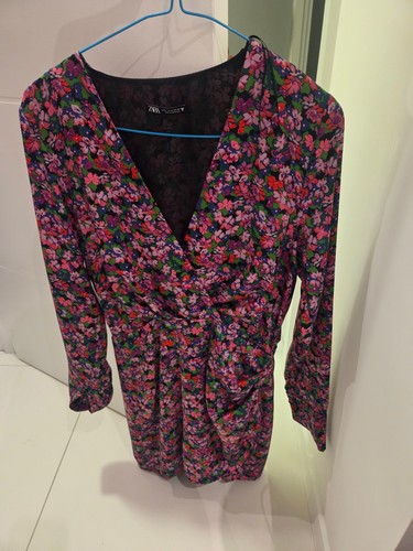 Zara floral wrap - zara,