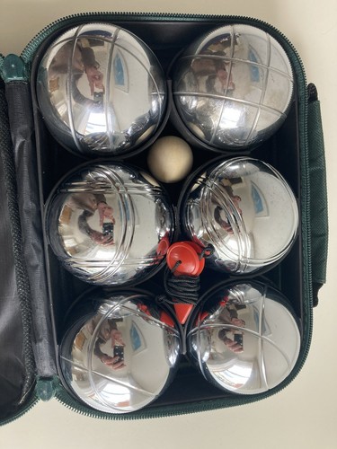Boules petanque set - boules, with