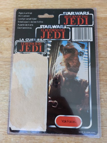 Vintage star wars cardback - vintage,