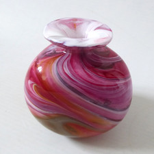 Small triangular art glass