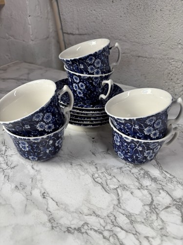 Set burleigh blue calico - set,